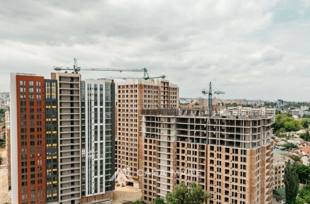 3-комнатная квартира, 109 м², Ботаника, Кишинёв 3