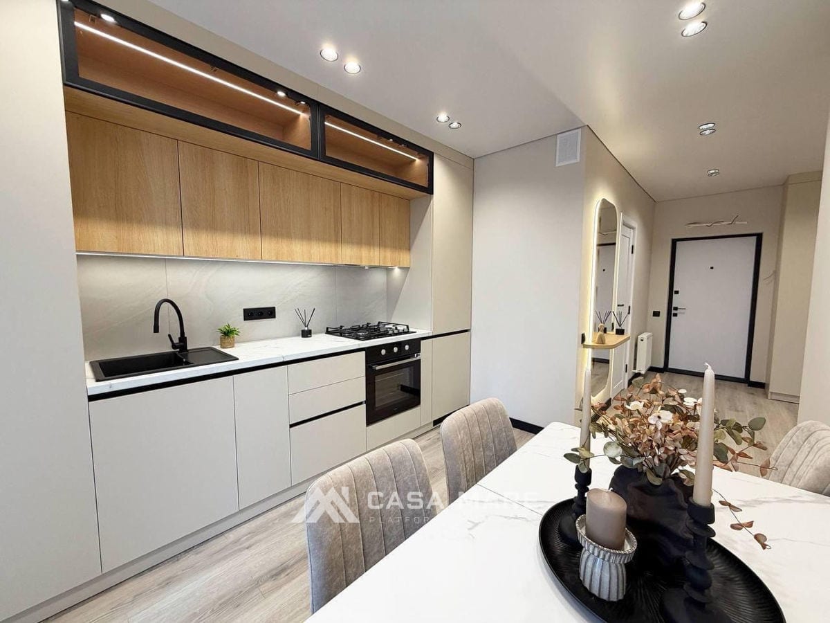 1-комнатная квартира, 43 м², Дурлешты 2