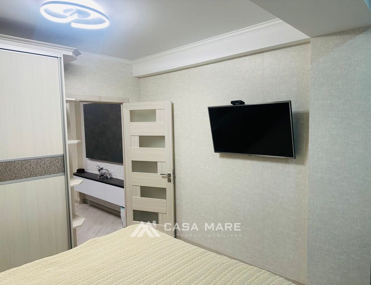 1-комнатная квартира, 53 м², Чеканы, Кишинёв 4