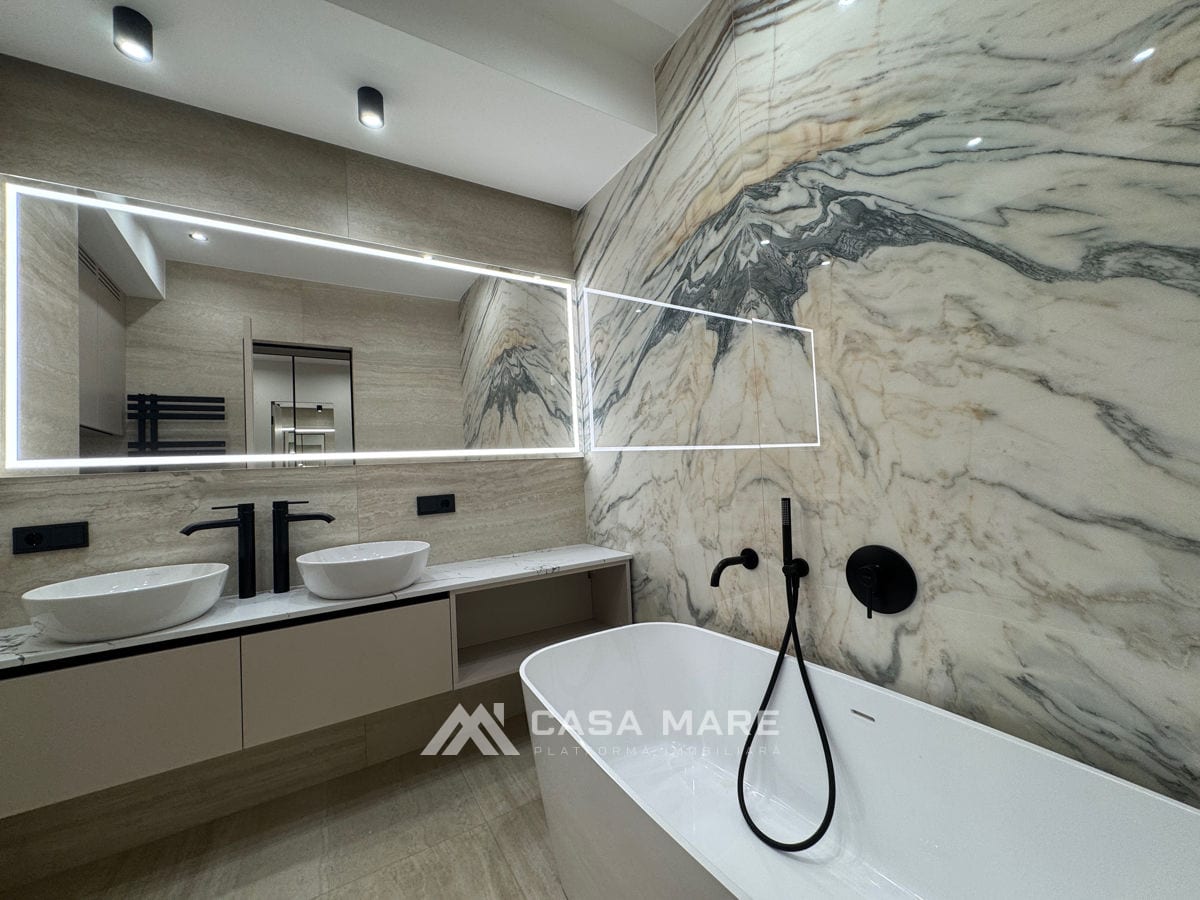 3-комнатная квартира, 97 м², Рышкановка, Кишинёв 6
