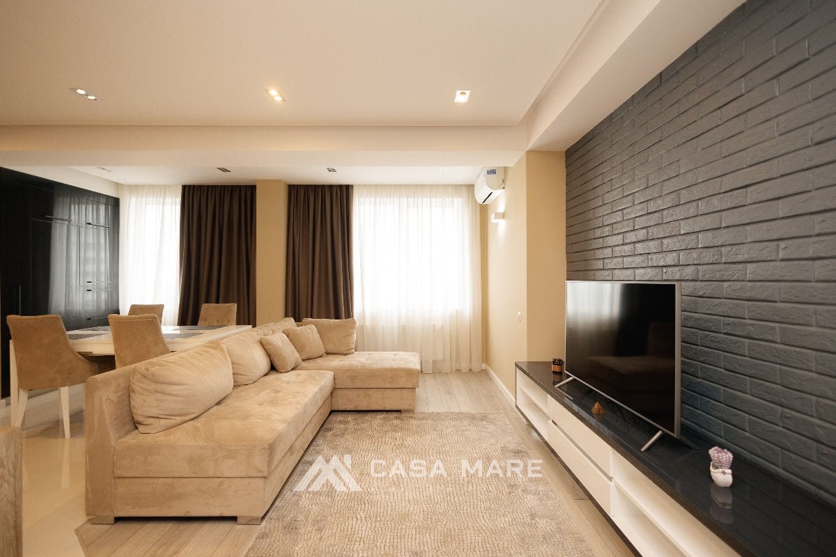3-комнатная квартира, 90 м², Буюканы, Кишинёв 4