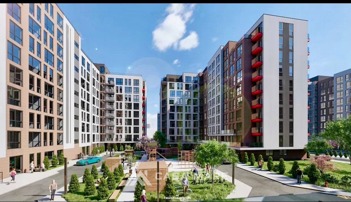 Apartament cu 1 cameră, 42 m², Telecentru, Chișinău 1