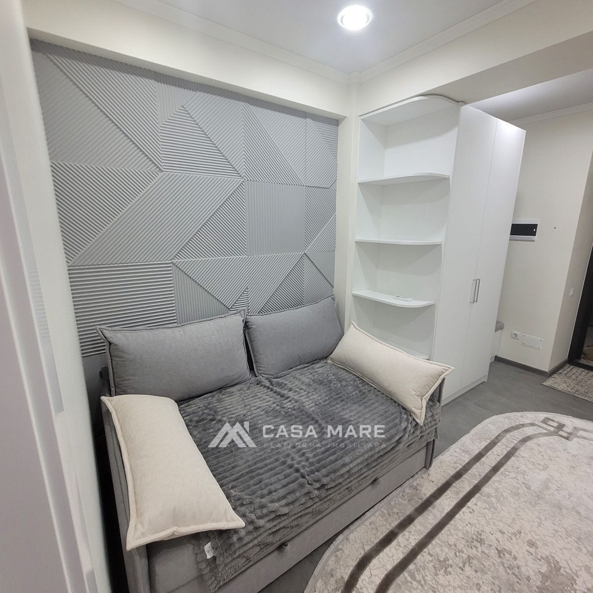 1-комнатная квартира, 50 м², Чеканы, Кишинёв 4