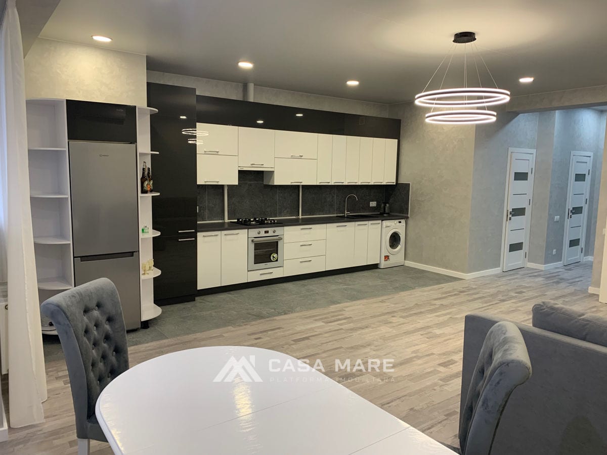 2-комнатная квартира, 100 м², Ботаника, Кишинёв 2