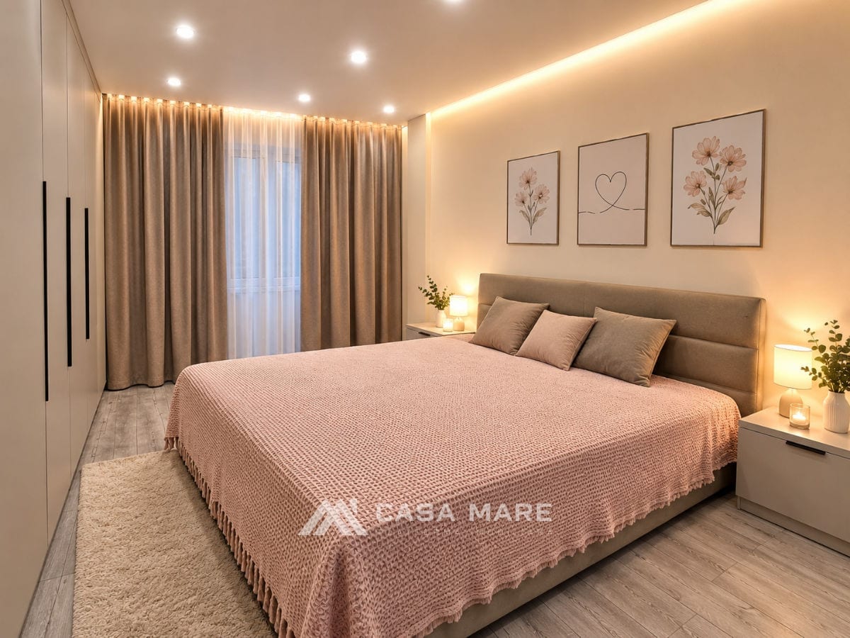 1-комнатная квартира, 40 м², Кодру 3
