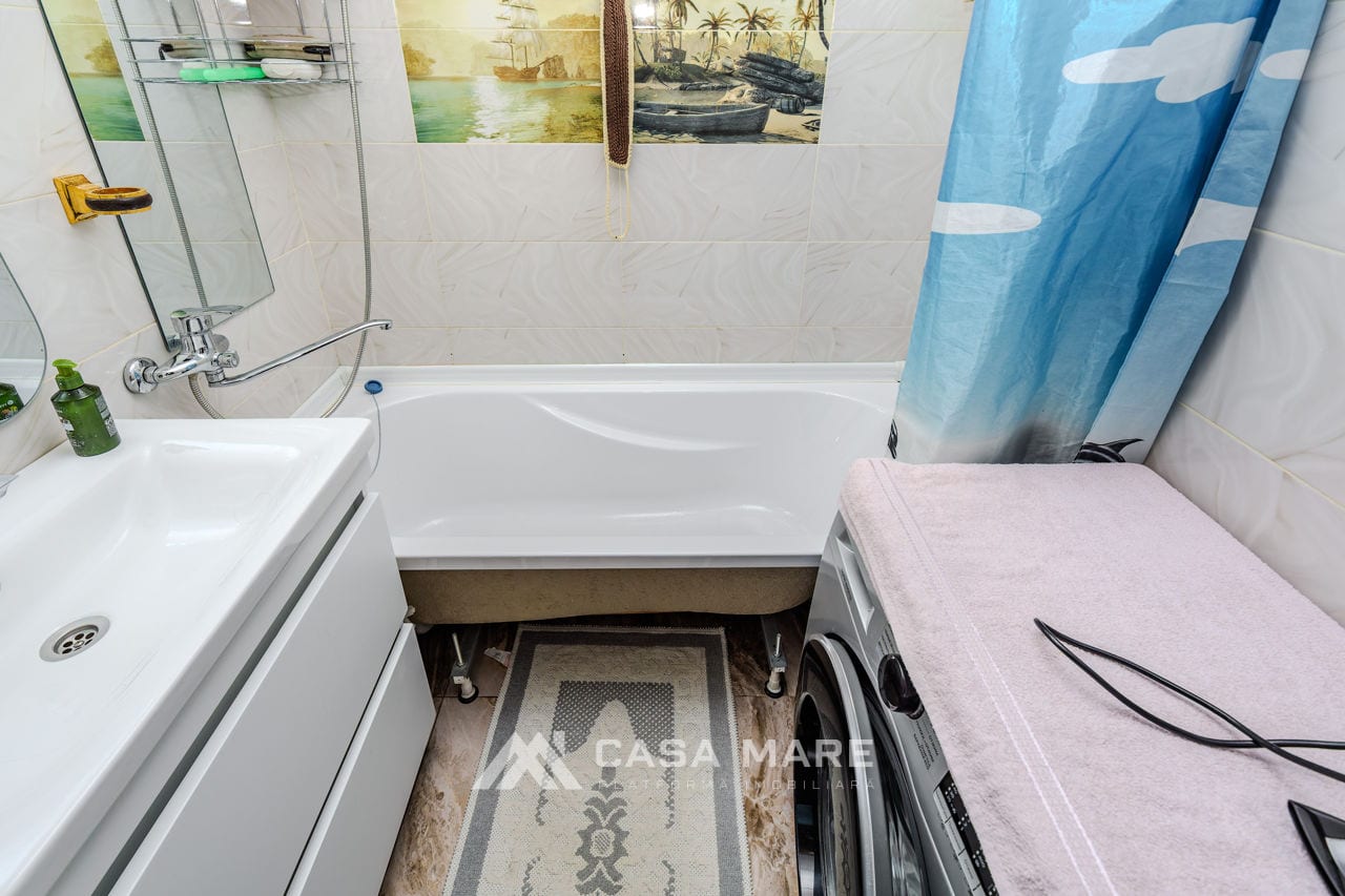 2-комнатная квартира, 51 м², Буюканы, Кишинёв 7