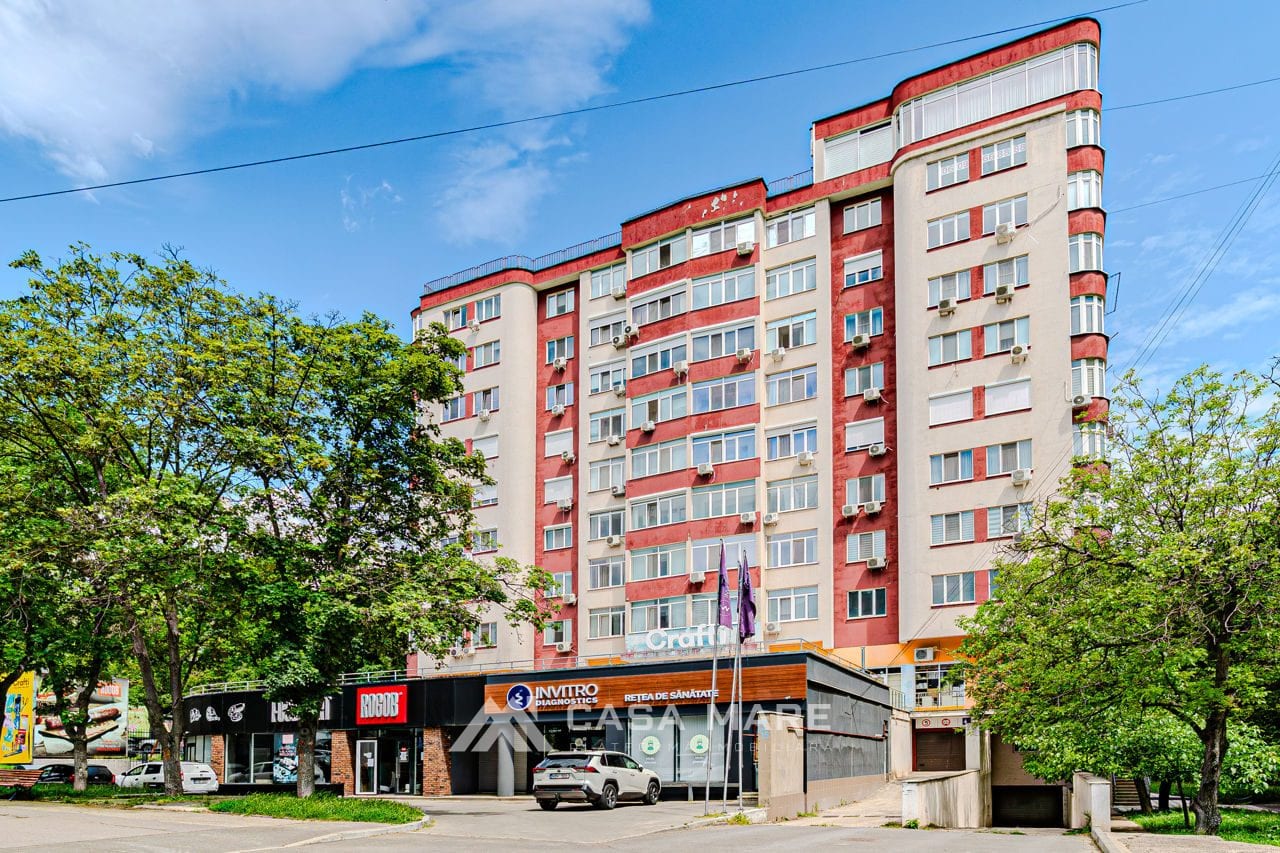 2-комнатная квартира, 87 м², Чеканы, Кишинёв 10