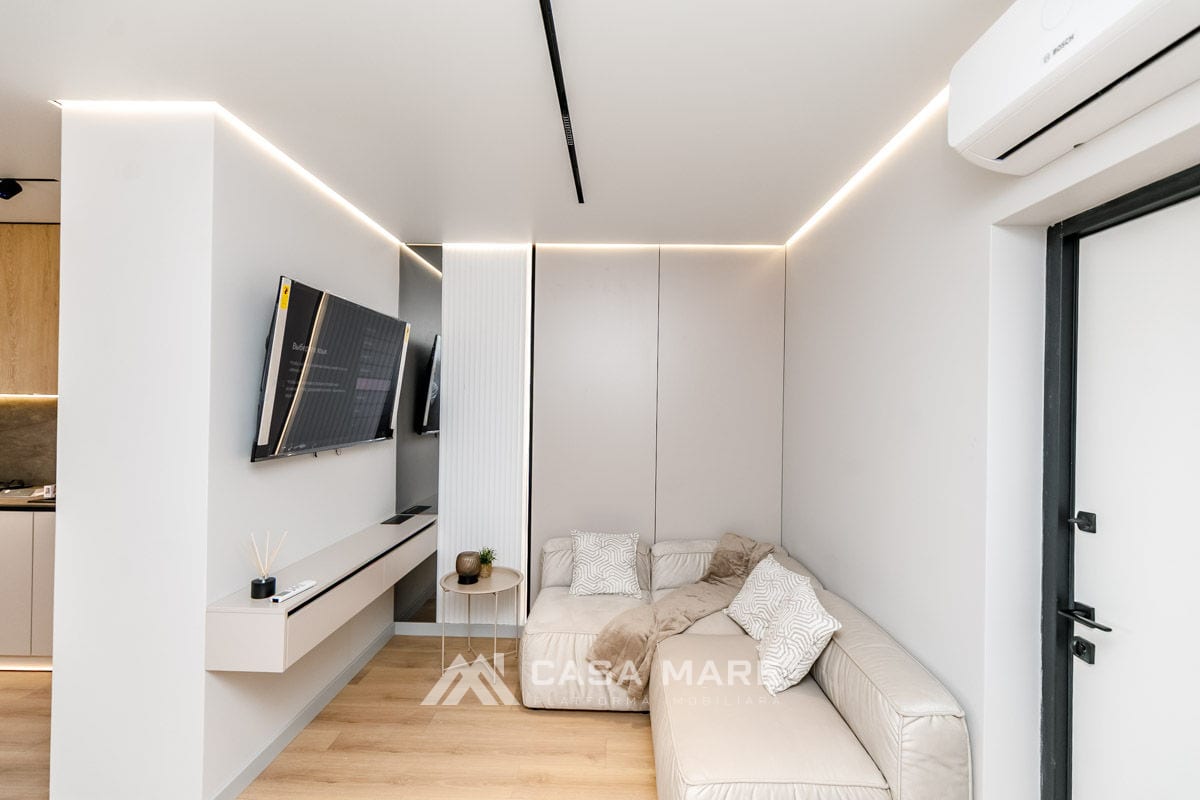 1-комнатная квартира, 43 м², Дурлешты 7