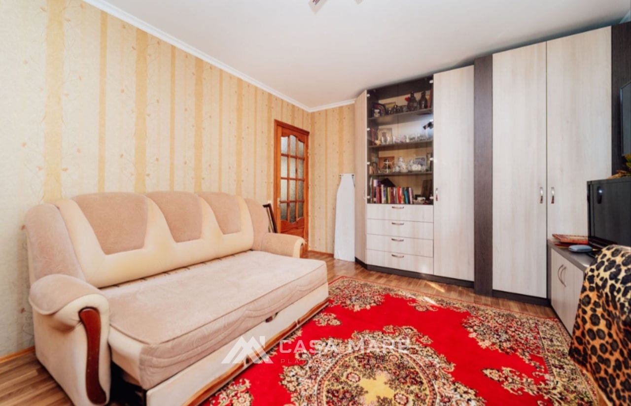 2-комнатная квартира, 42 м², Ботаника, Кишинёв 3