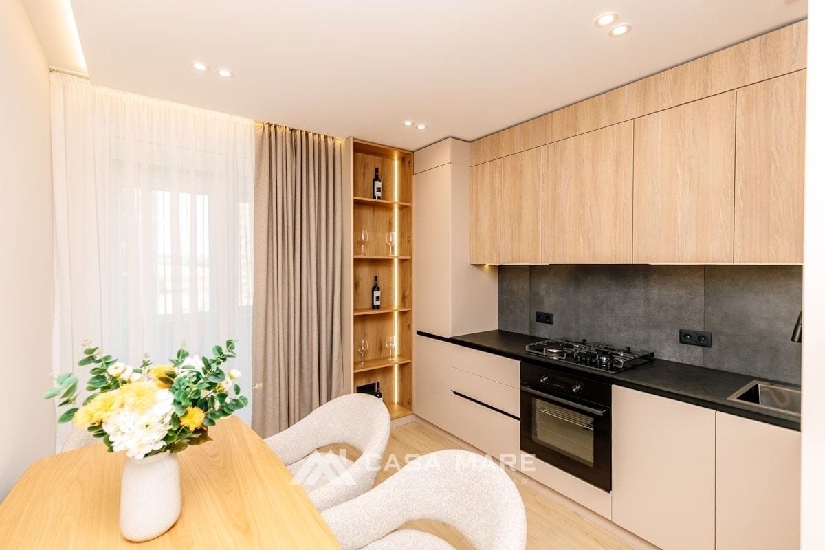 1-комнатная квартира, 51 м², Ботаника, Кишинёв 2