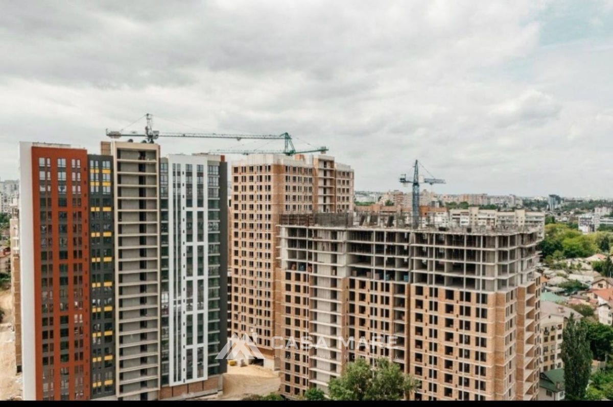 1-комнатная квартира, 37 м², Ботаника, Кишинёв 3