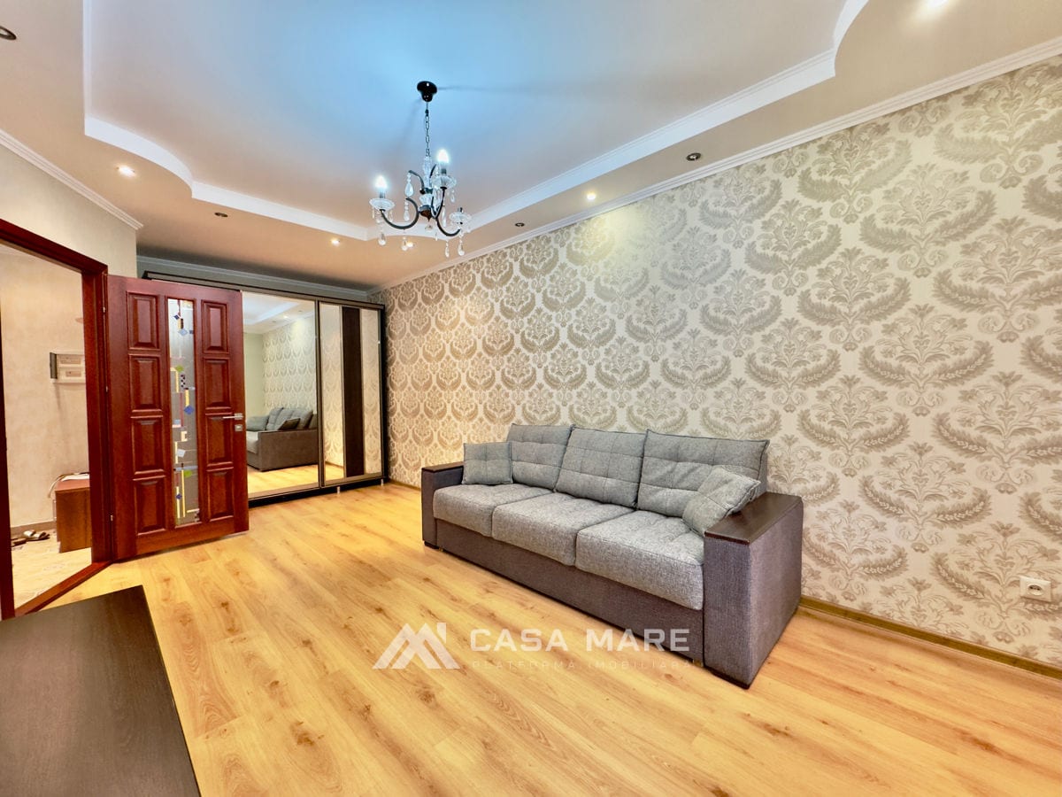 1-комнатная квартира, 47 м², Буюканы, Кишинёв 2