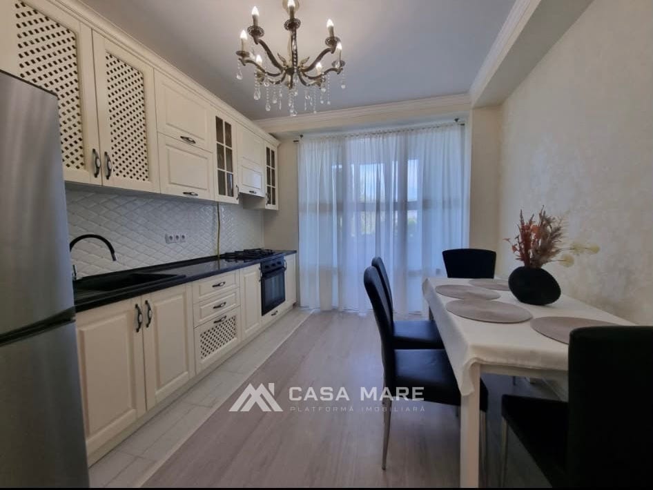 1-комнатная квартира, 50 м², Ботаника, Кишинёв 3