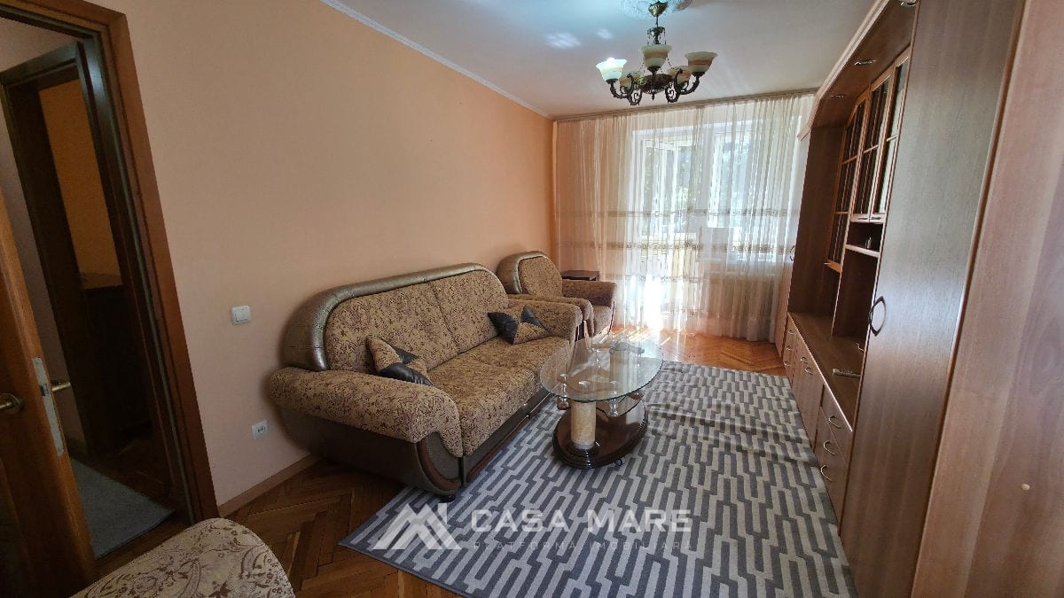 2-комнатная квартира, 50 м², Ботаника, Кишинёв 3
