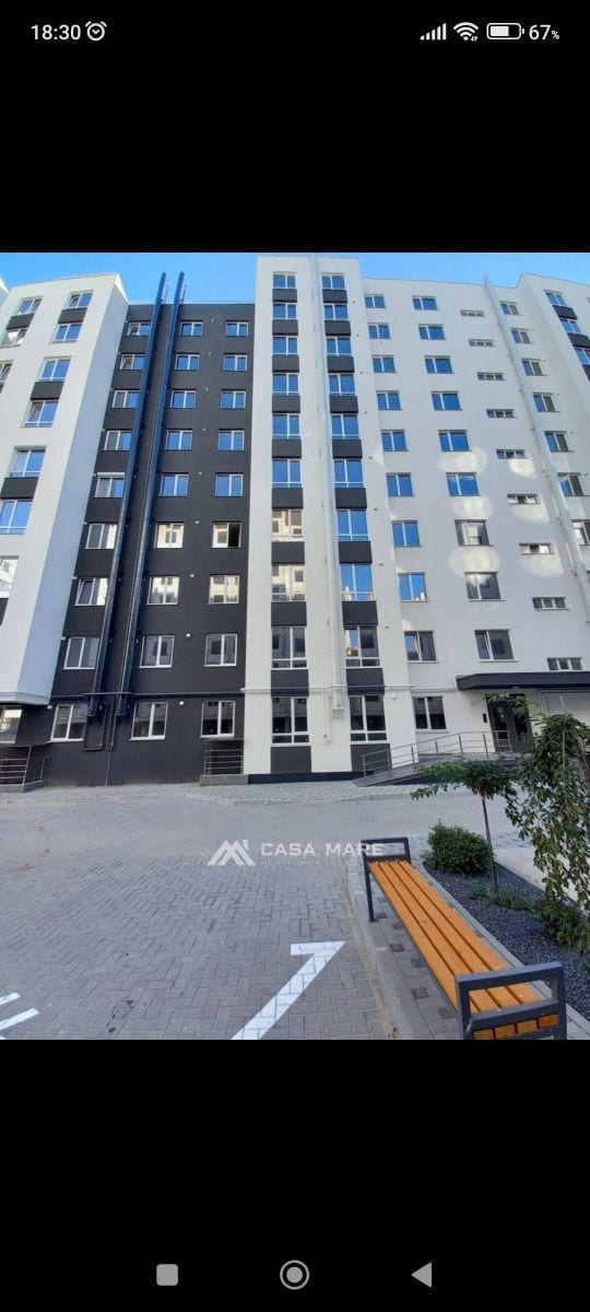 Apartament cu 1 cameră, 42 m², Durlești 8