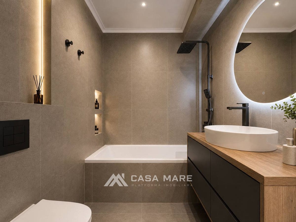 Apartament cu 2 camere, 48 m², Durlești 6