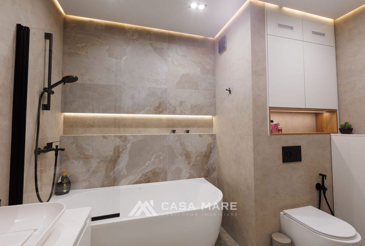 2-комнатная квартира, 78 м², Чеканы, Кишинёв 15