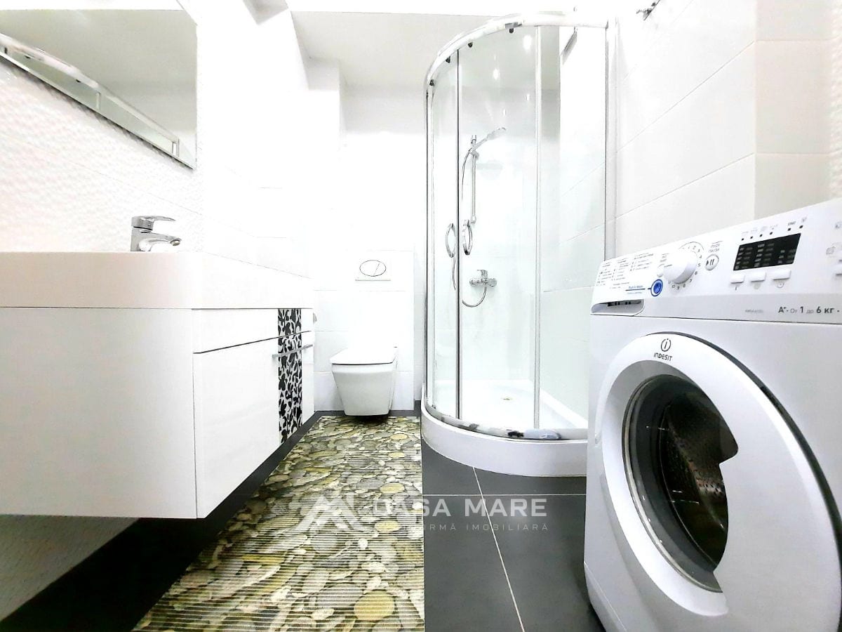 1-комнатная квартира, 50 м², Рышкановка, Кишинёв 10
