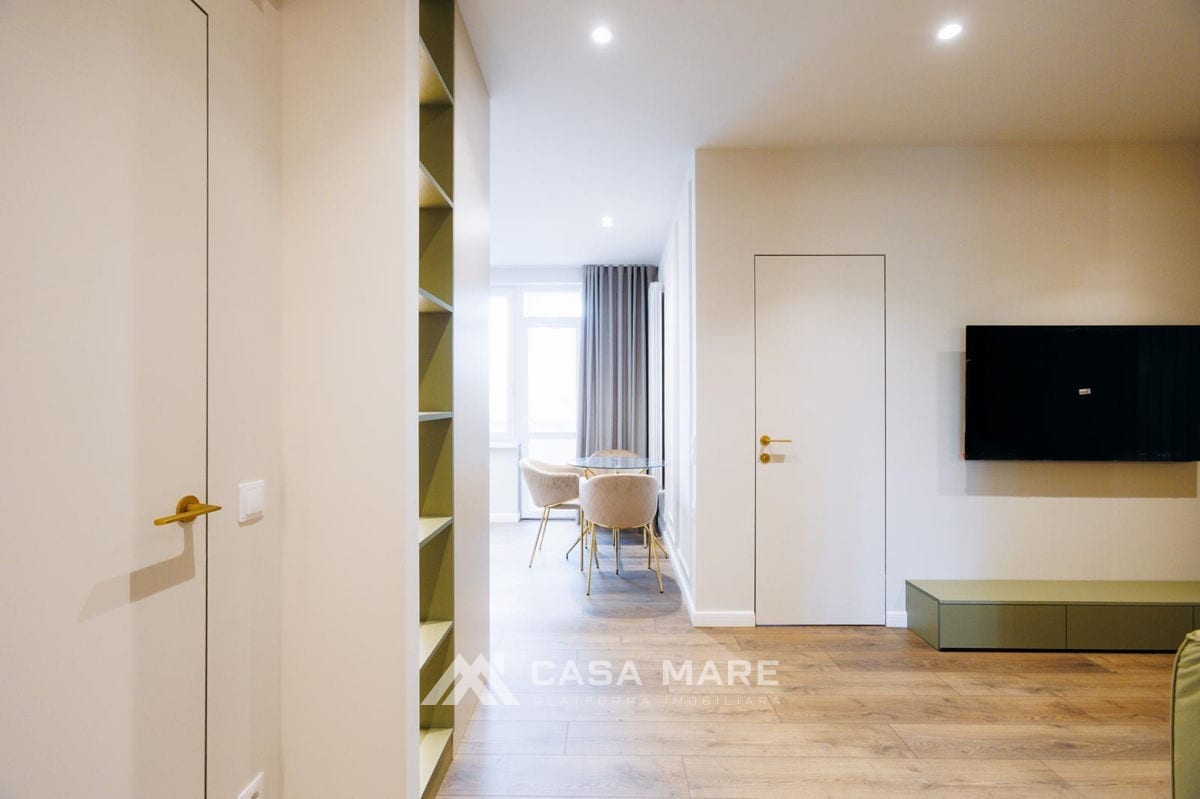 2-комнатная квартира, 54 м², Рышкановка, Кишинёв 6