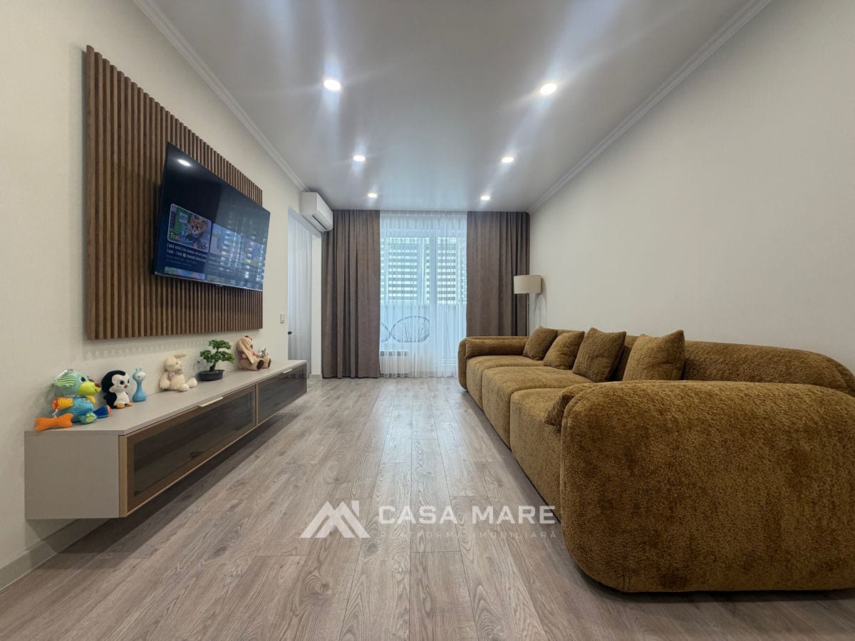 2-комнатная квартира, 50 м², Ботаника, Кишинёв 4