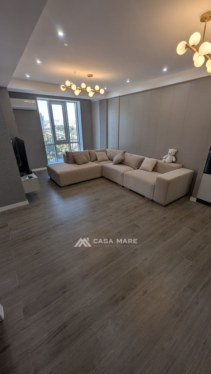 1-комнатная квартира, 60 м², Рышкановка, Кишинёв 3