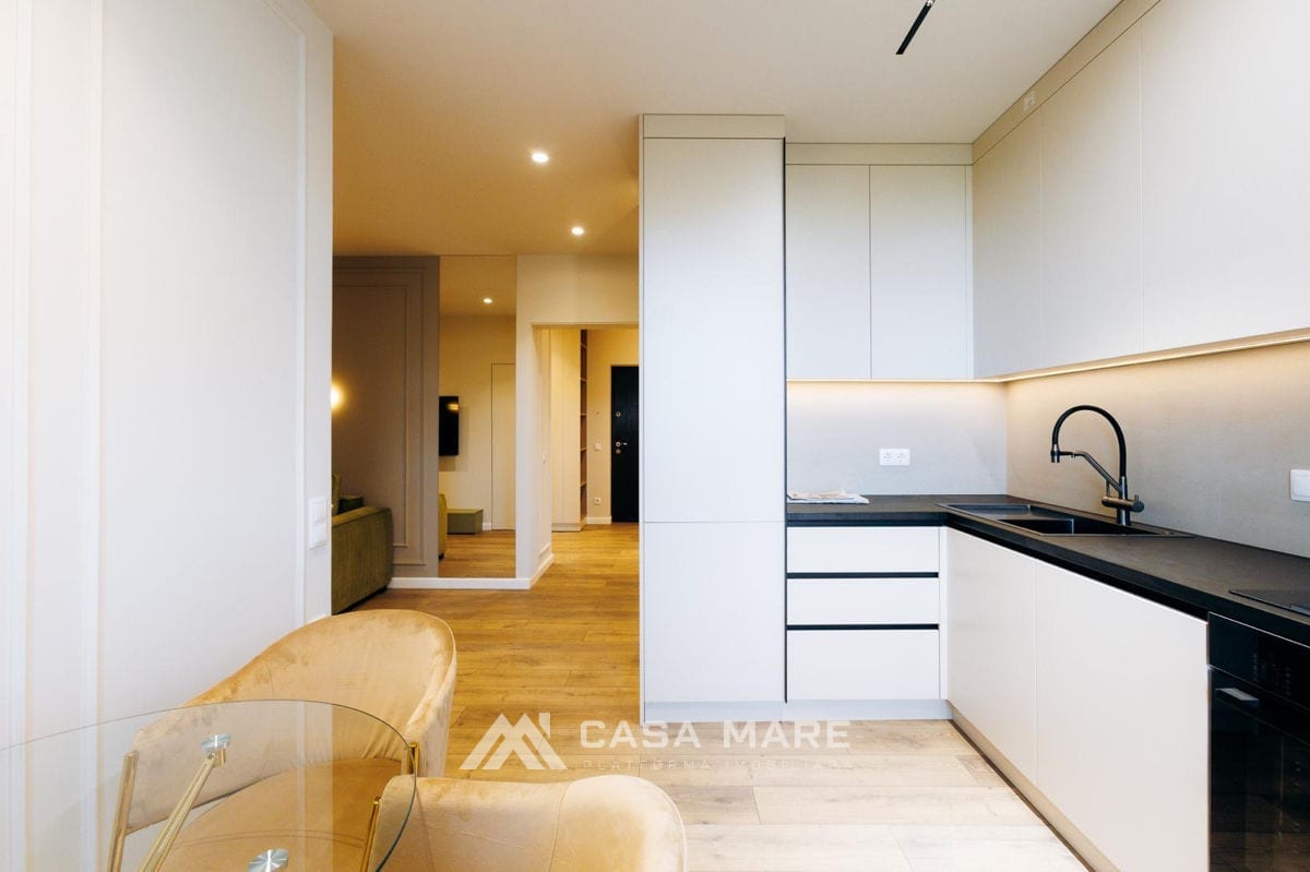 2-комнатная квартира, 54 м², Рышкановка, Кишинёв 12