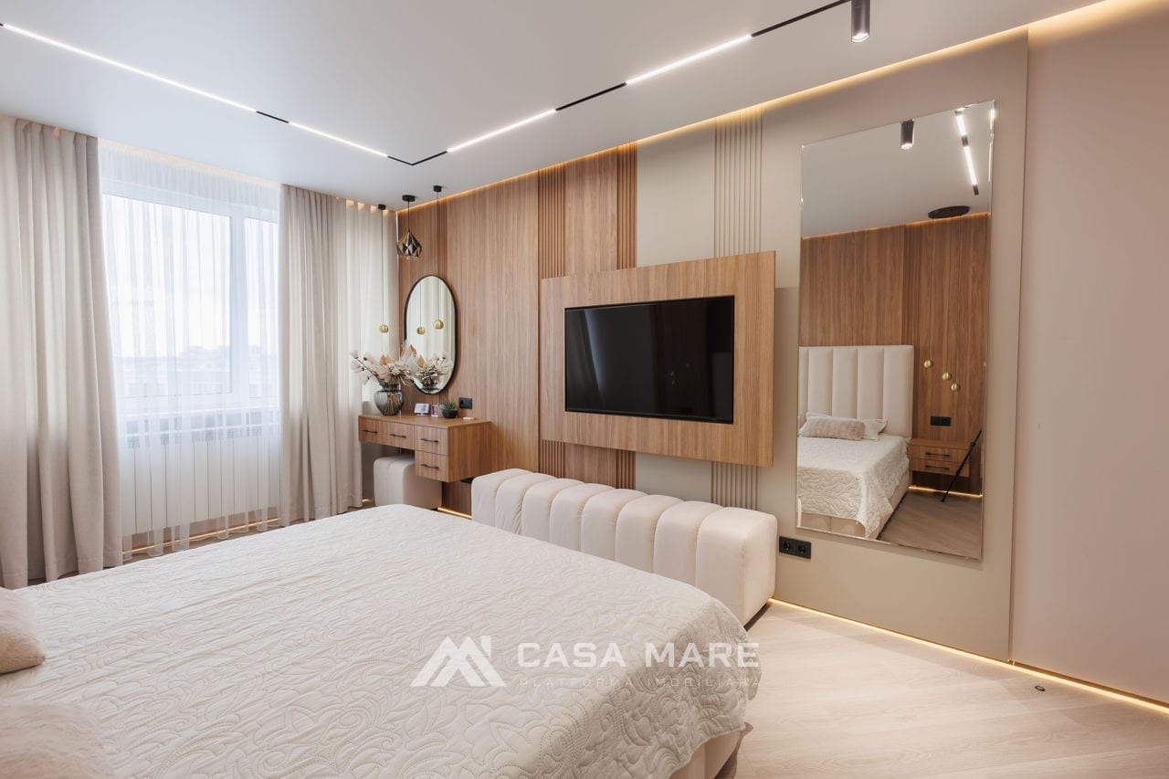 2-комнатная квартира, 78 м², Чеканы, Кишинёв 3