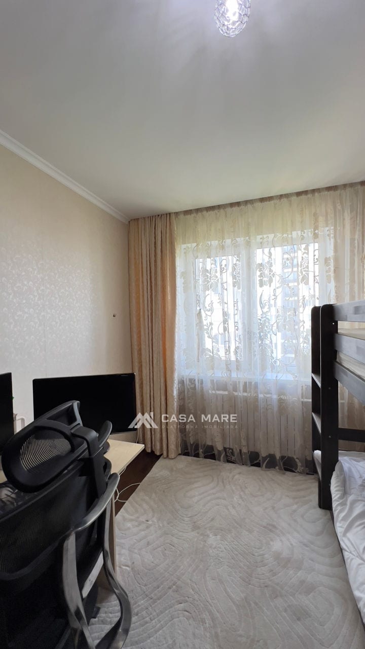 2-комнатная квартира, 55 м², Телецентр, Кишинёв 4
