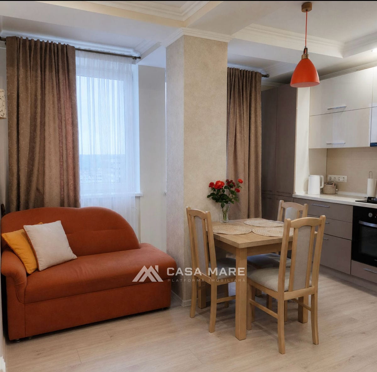 Apartament cu 1 cameră, 48 m², Codru 4