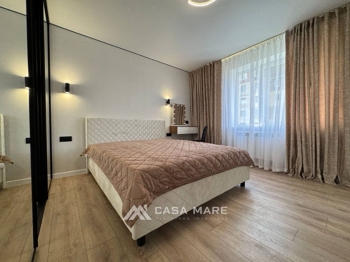 2-комнатная квартира, 53 м², Ботаника, Кишинёв 1