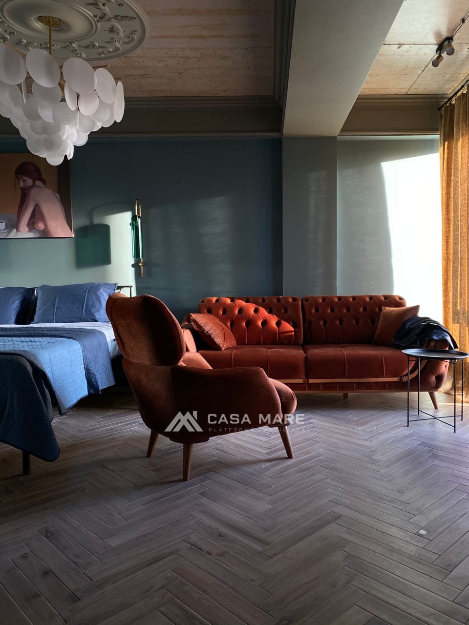 1-комнатная квартира, 40 м², Центр, Кишинёв 1