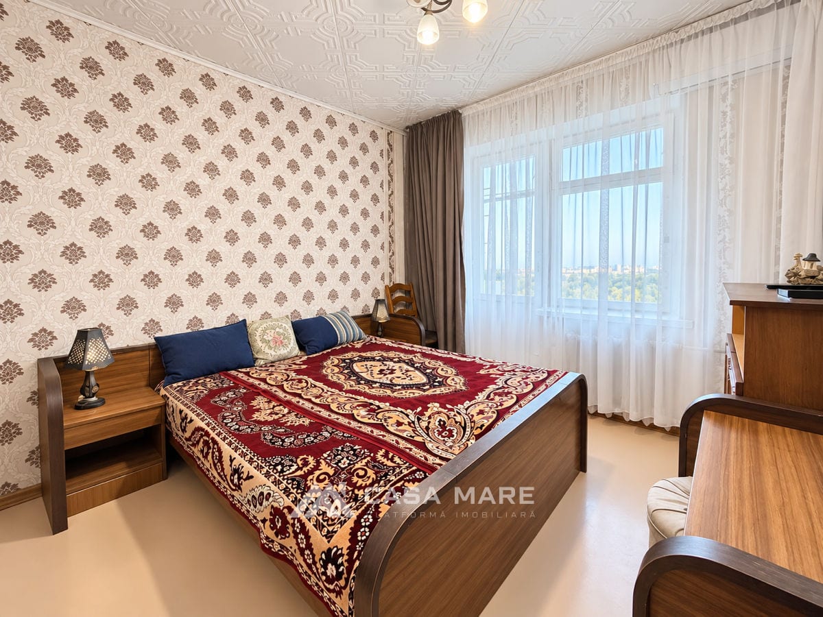 3-комнатная квартира, 65 м², Ботаника, Кишинёв 3