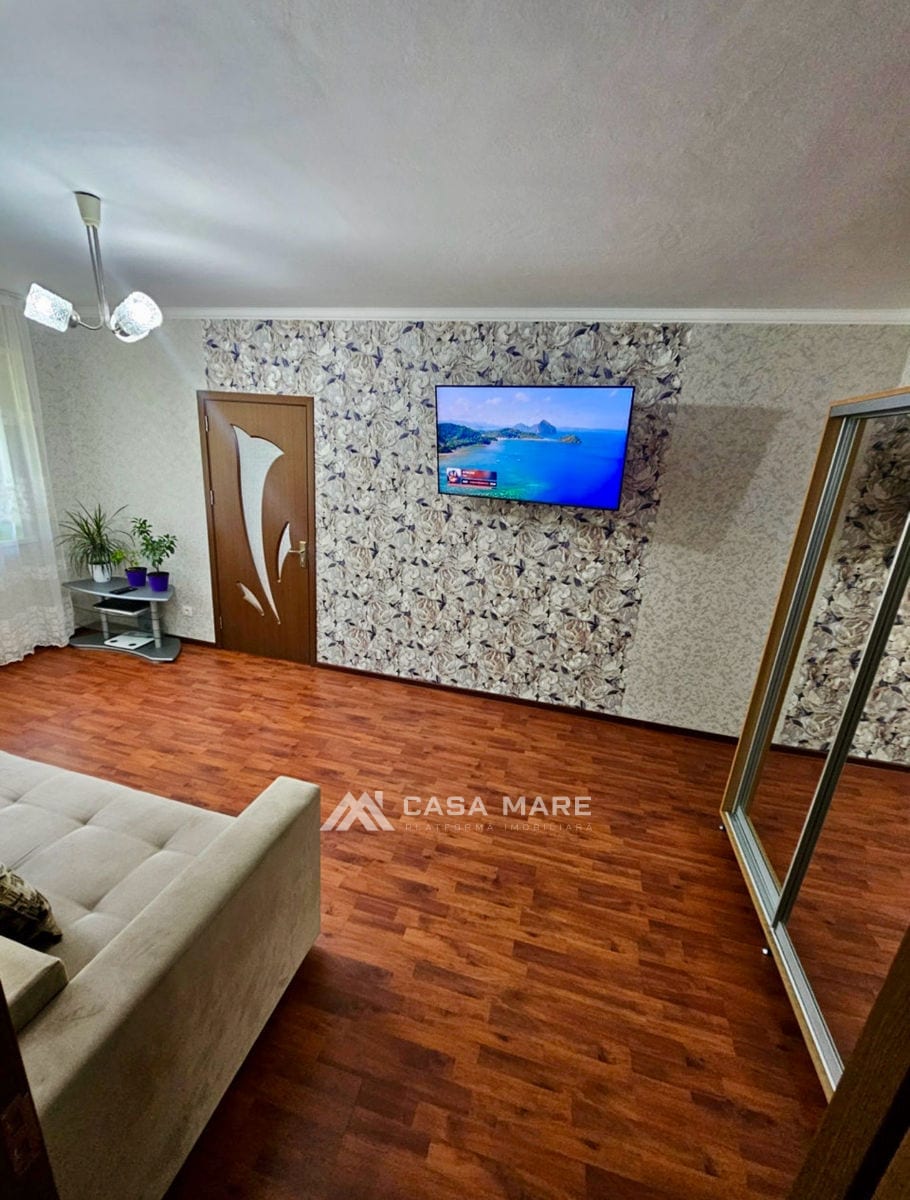 2-комнатная квартира, 46 м², Ботаника, Кишинёв 3