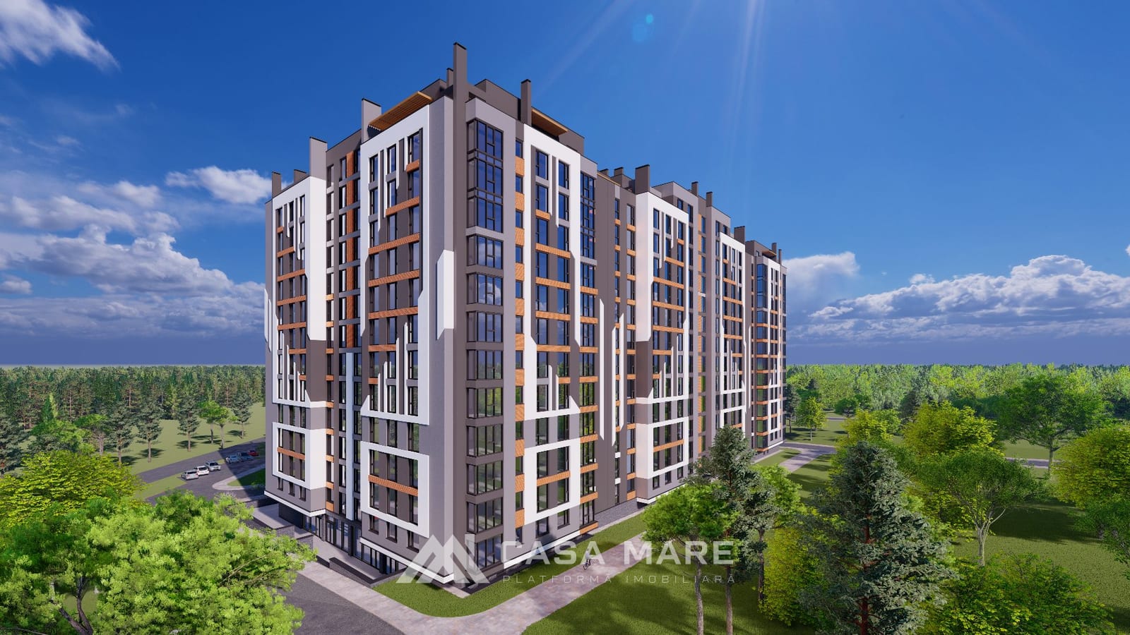 Apartament 1 cameră, Durlești,bloc nou 3