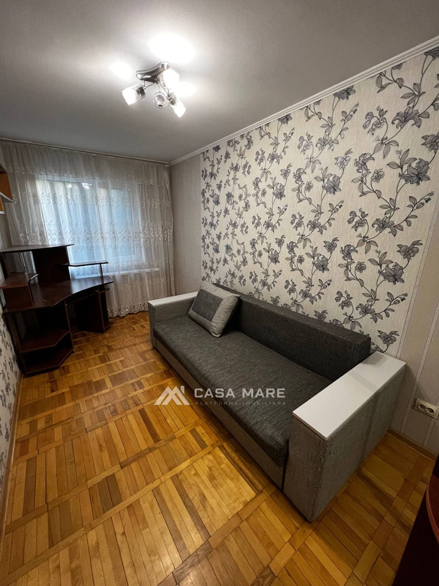2-комнатная квартира, 55 м², Ботаника, Кишинёв 2