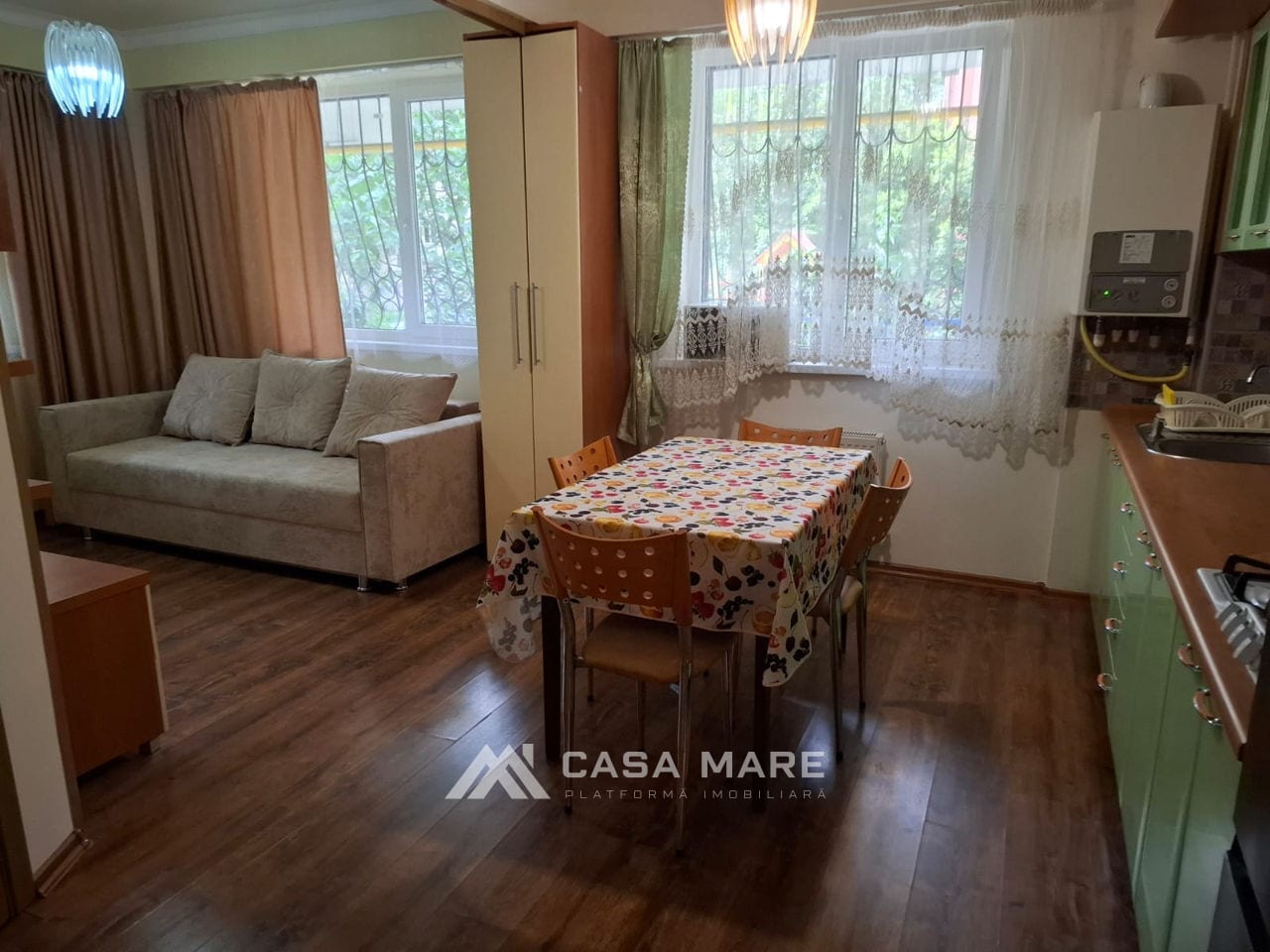 1-комнатная квартира, 44 м², Ботаника, Кишинёв 3