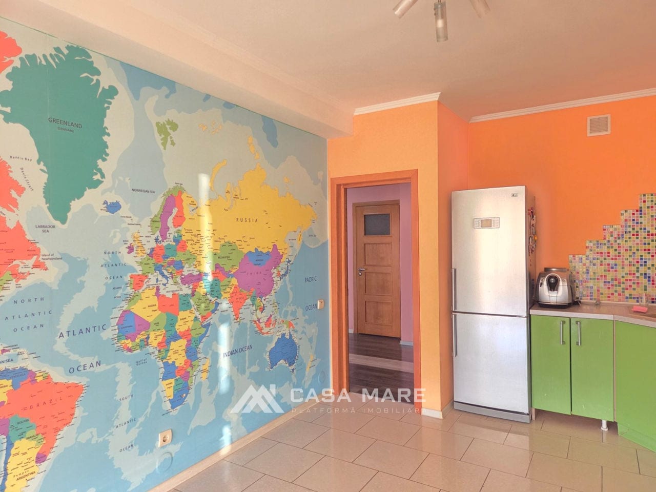 3-комнатная квартира, 101 м², Ботаника, Кишинёв 4