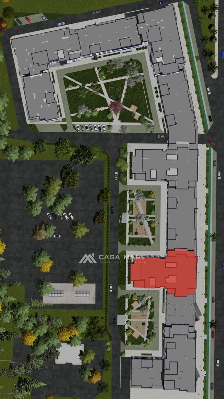 1-комнатная квартира, 48 м², Рышкановка, Кишинёв 3