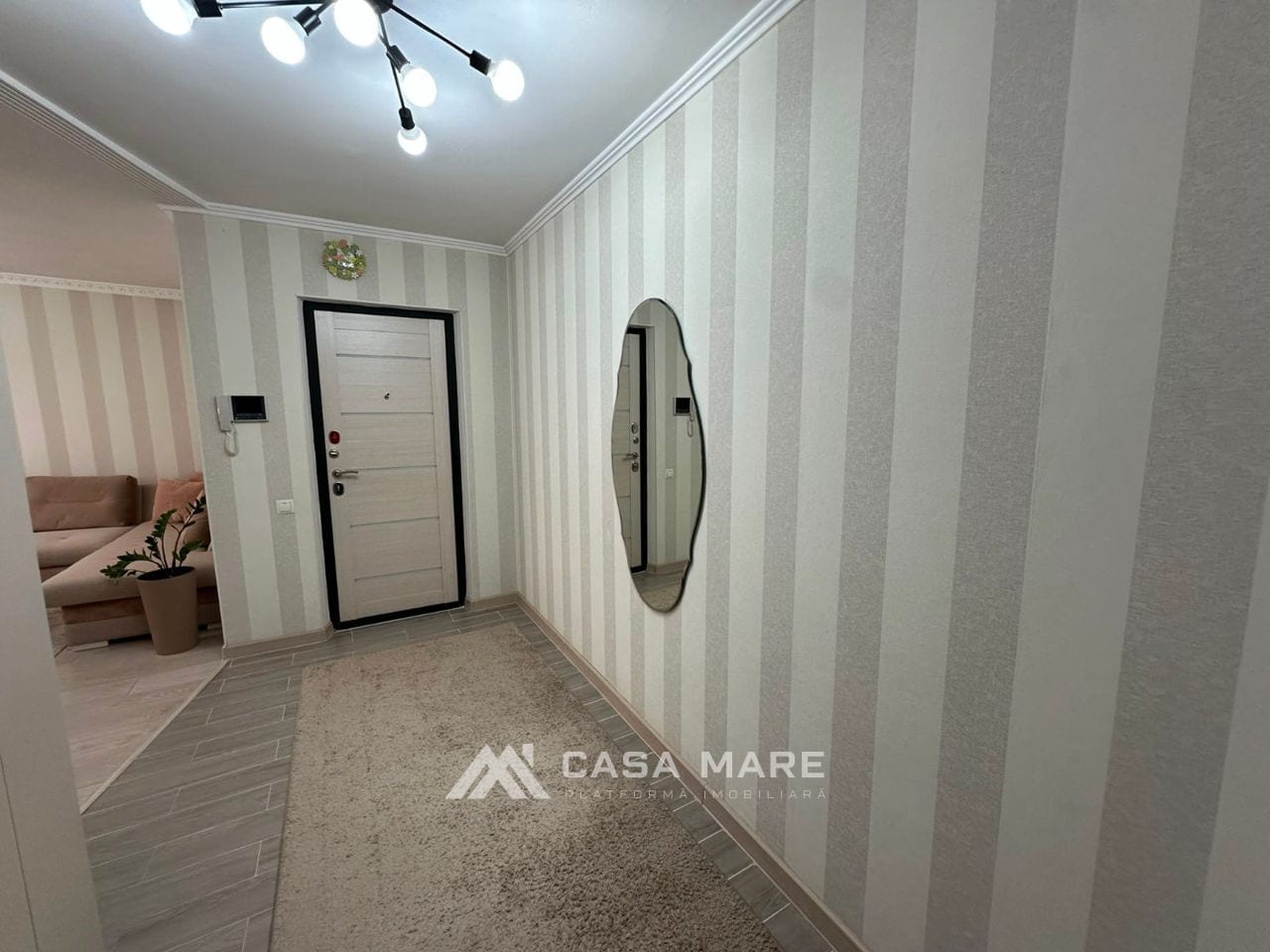 3-комнатная квартира, 75 м², Рышкановка, Кишинёв 8