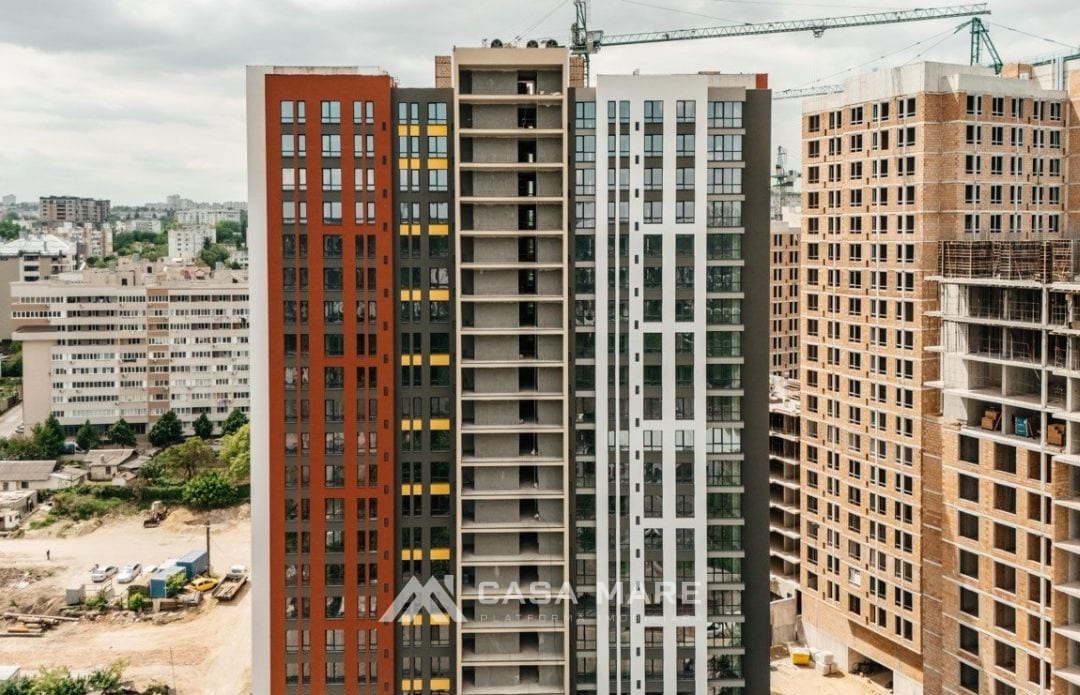 3-комнатная квартира, 109 м², Ботаника, Кишинёв 1