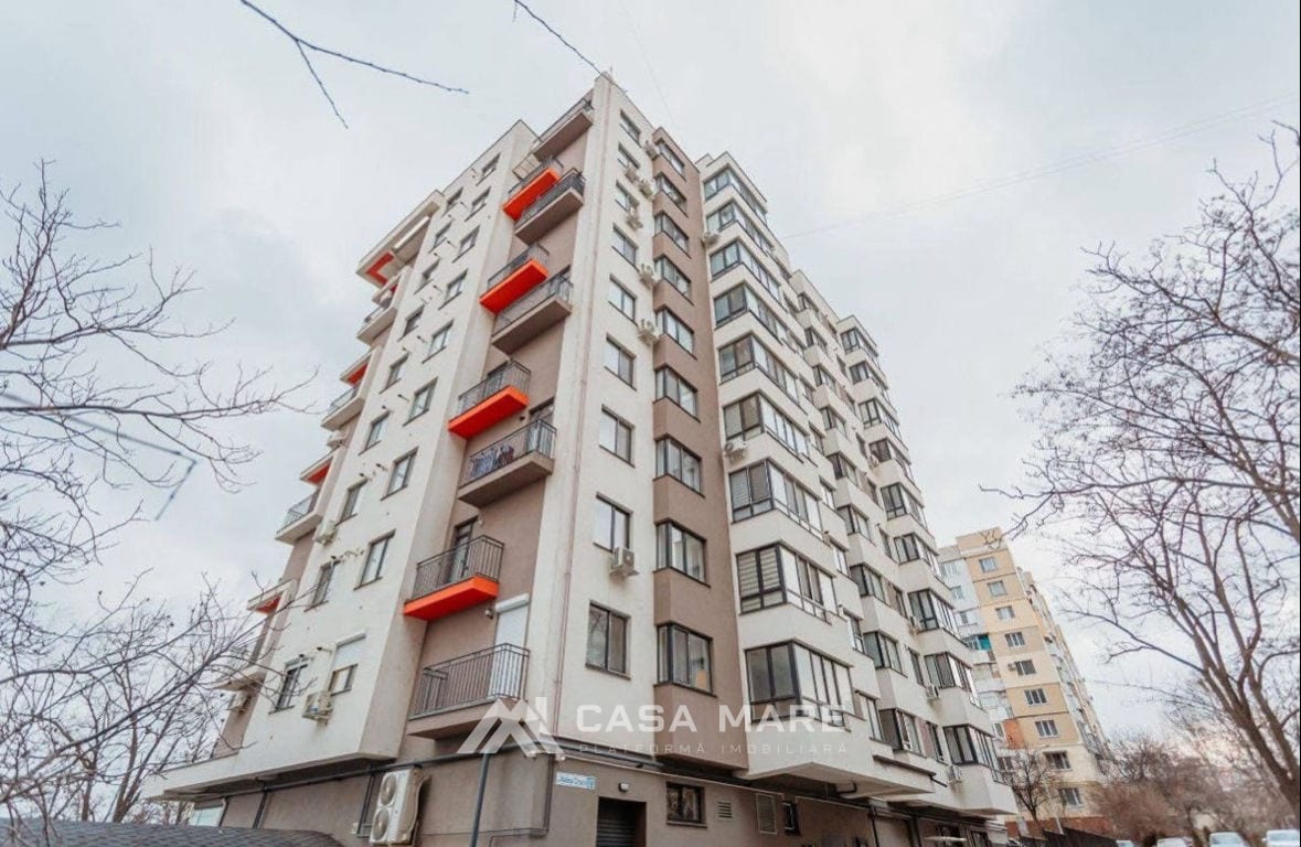 1-комнатная квартира, 45 м², Ботаника, Кишинёв 10