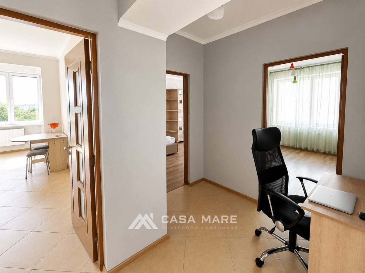 Apartament cu 2 camere, 71 m², Stăuceni 8