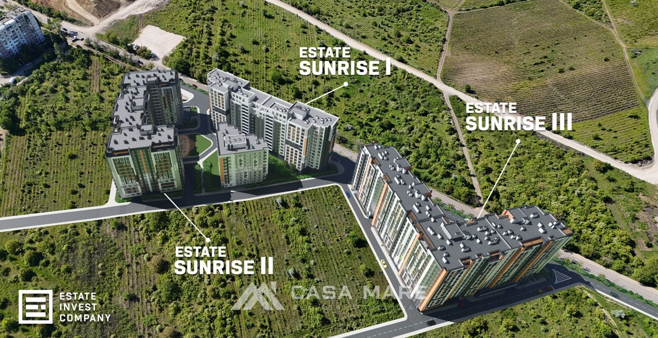 1-комнатная квартира, 45 м², Дурлешты 9
