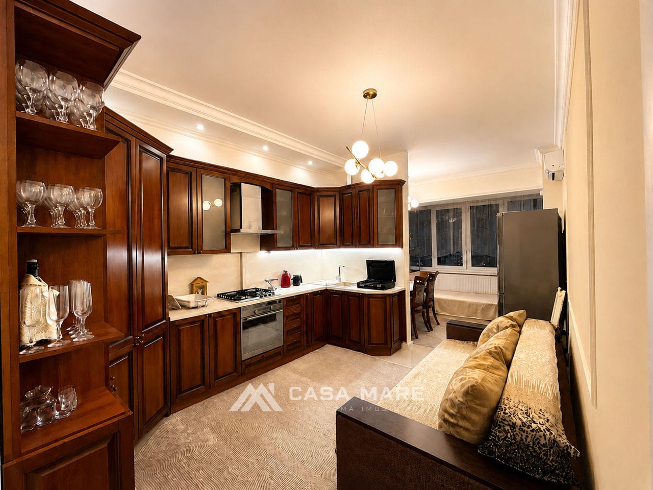 2-комнатная квартира, 87 м², Чеканы, Кишинёв 4
