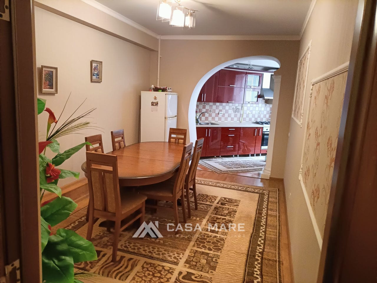 3-комнатная квартира, 109 м², Чеканы, Кишинёв 2