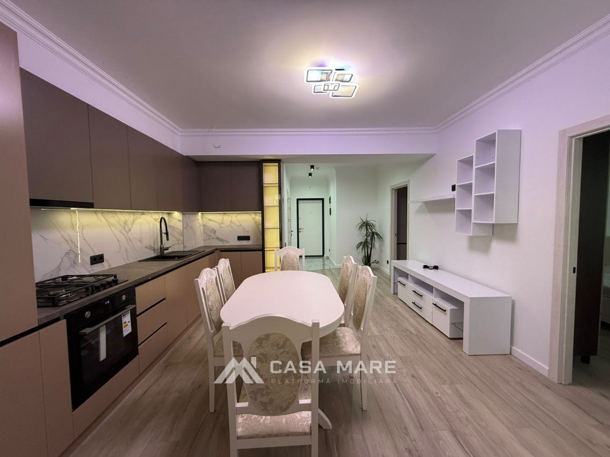 Apartament cu 2 camere, 58 m², Stăuceni 4