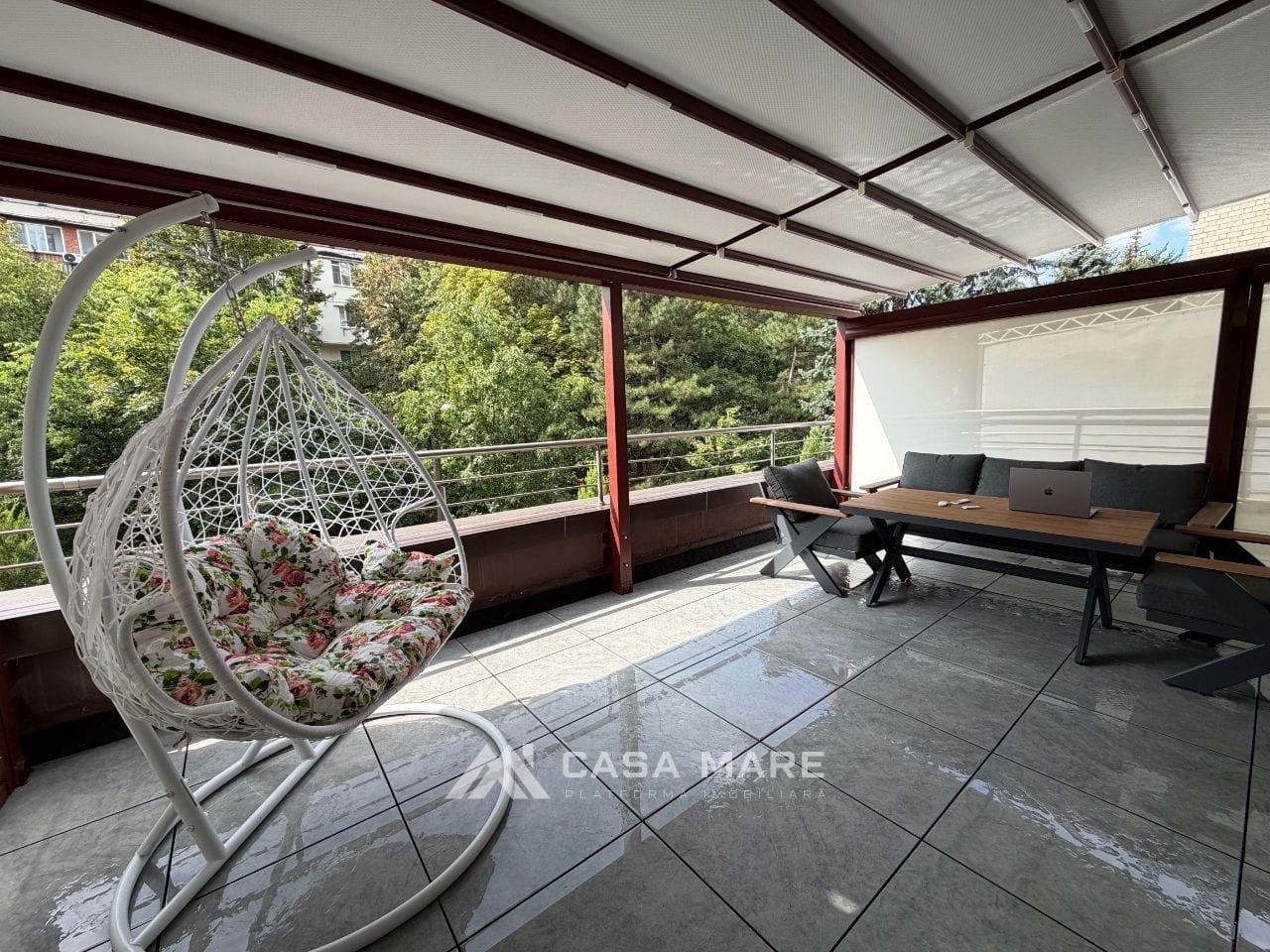 1-комнатная квартира, 53 м², Рышкановка, Кишинёв 8