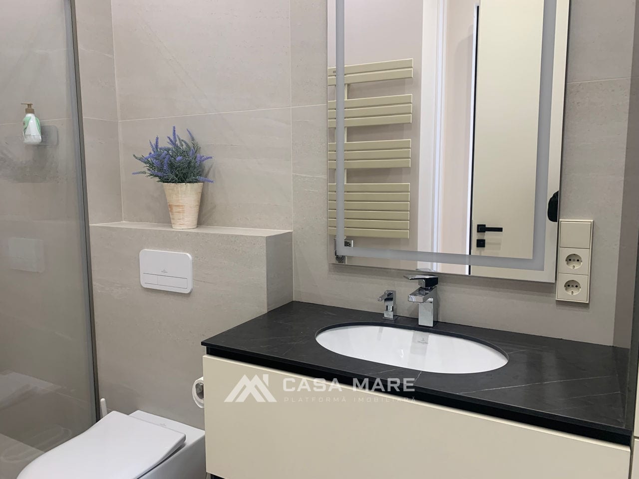 2-комнатная квартира, 70 м², Рышкановка, Кишинёв 5