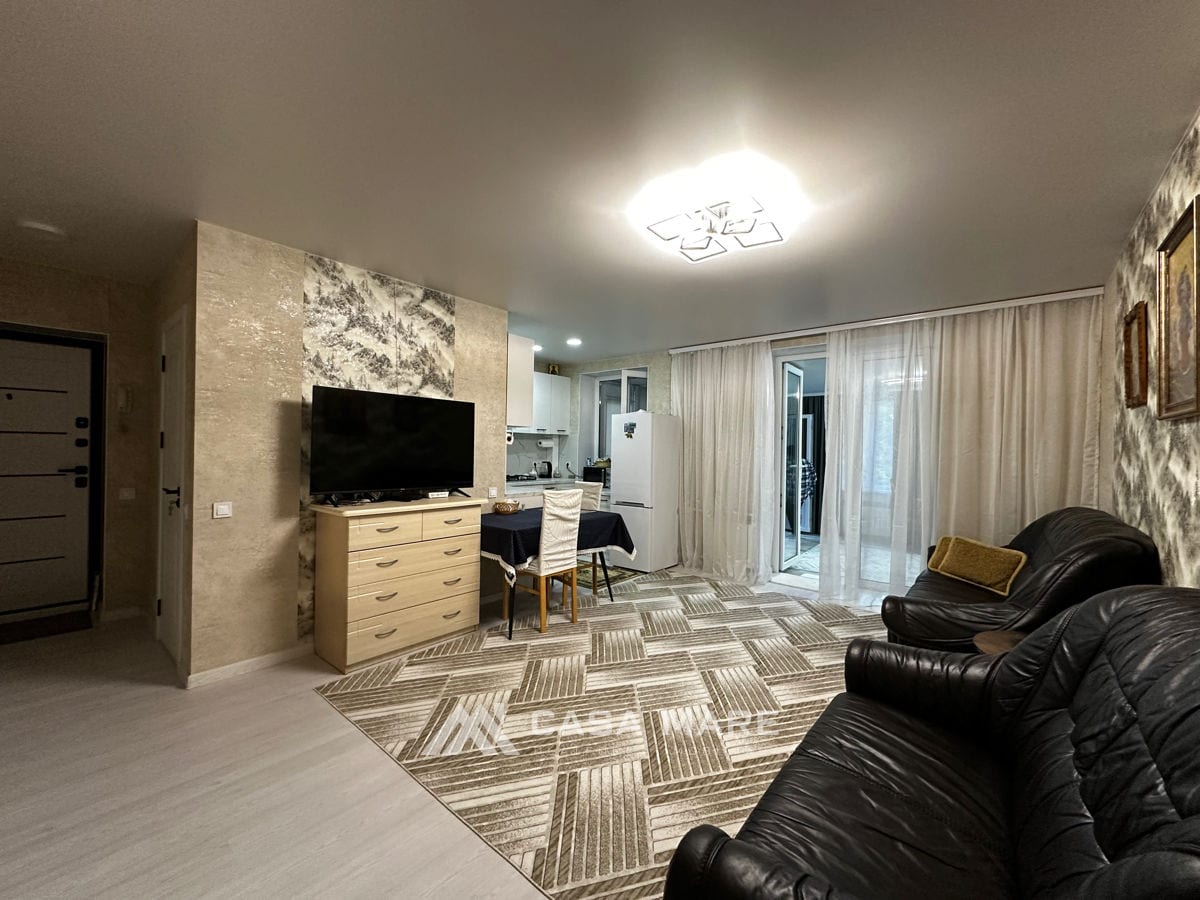 1-комнатная квартира, 45 м², Рышкановка, Кишинёв 3