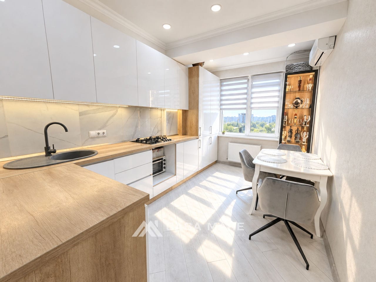 1-комнатная квартира, 40 м², Чеканы, Кишинёв 4